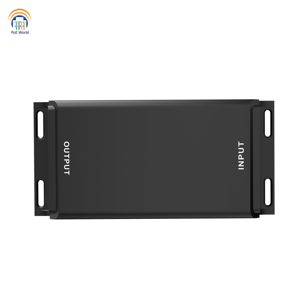 New Arrival ! GAT-50V30W Active POE Injector Converter for 12 Volt and Solar to 802.3at POE Conversions with Gigabit Ethernet, 30W Max Output