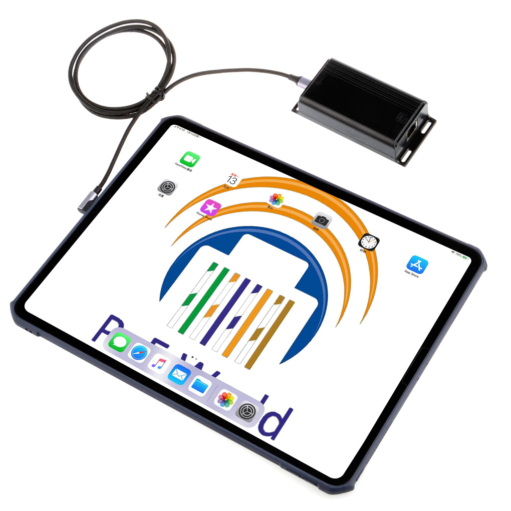 GAT-USBC-PD 802.3at PoE+to USB-C Delivery Power+Ethernet Data with 25 Watt Output, Compatible with Tablet Computer Ipad Pro12.9'' Surface Go