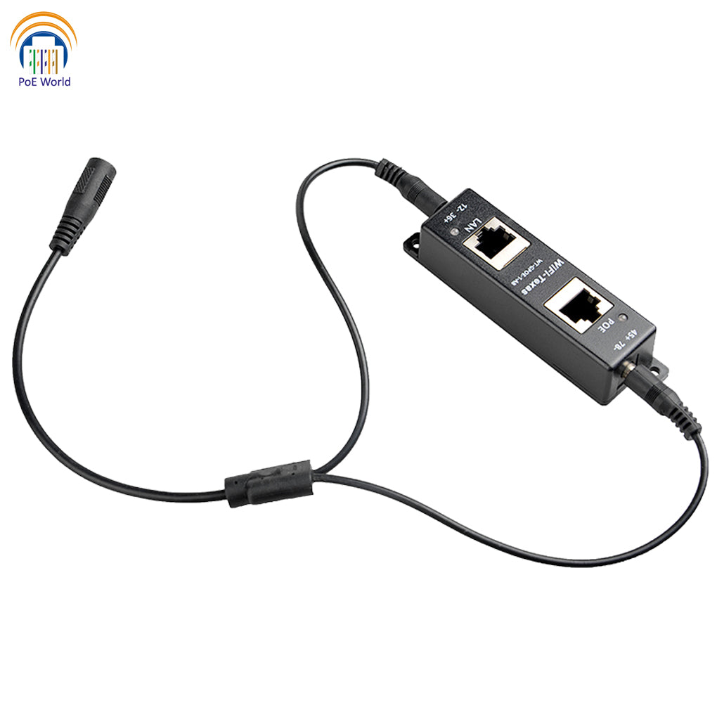 GPOE-1-AB-Y Single Port Gigabit Mode A/B Passive PoE Injector PoE Plus 90W for 802.3at PoE++ low cost solution for 4 Pair PoE