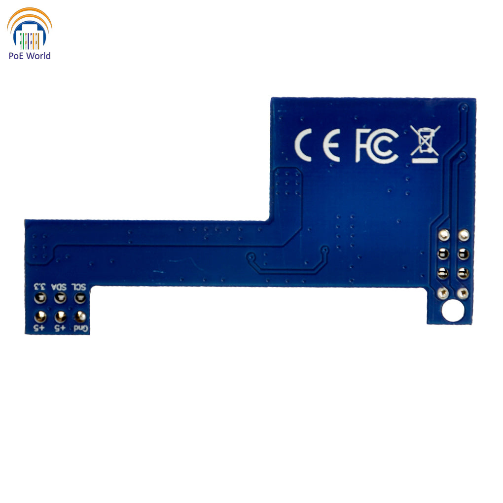 POE-Pihat Power Over Ethernet PoE HAT for Raspberry Pi 4 4B 3B+ 3B Plus, 12 to 56 volts Input, Passive PoE DC 5V 2A 10Watt max output