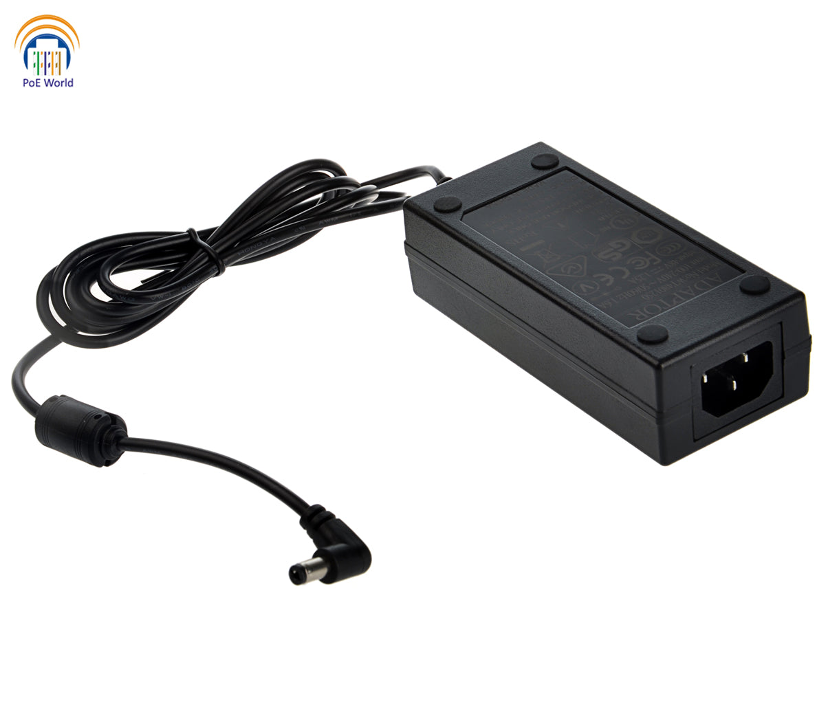 POE-8-48v60w 8 Port 10/100, Passive Mode B PoE Injector, Rack Mount POE Midspan Injector with 48 Volt 60 Watt Power Supply