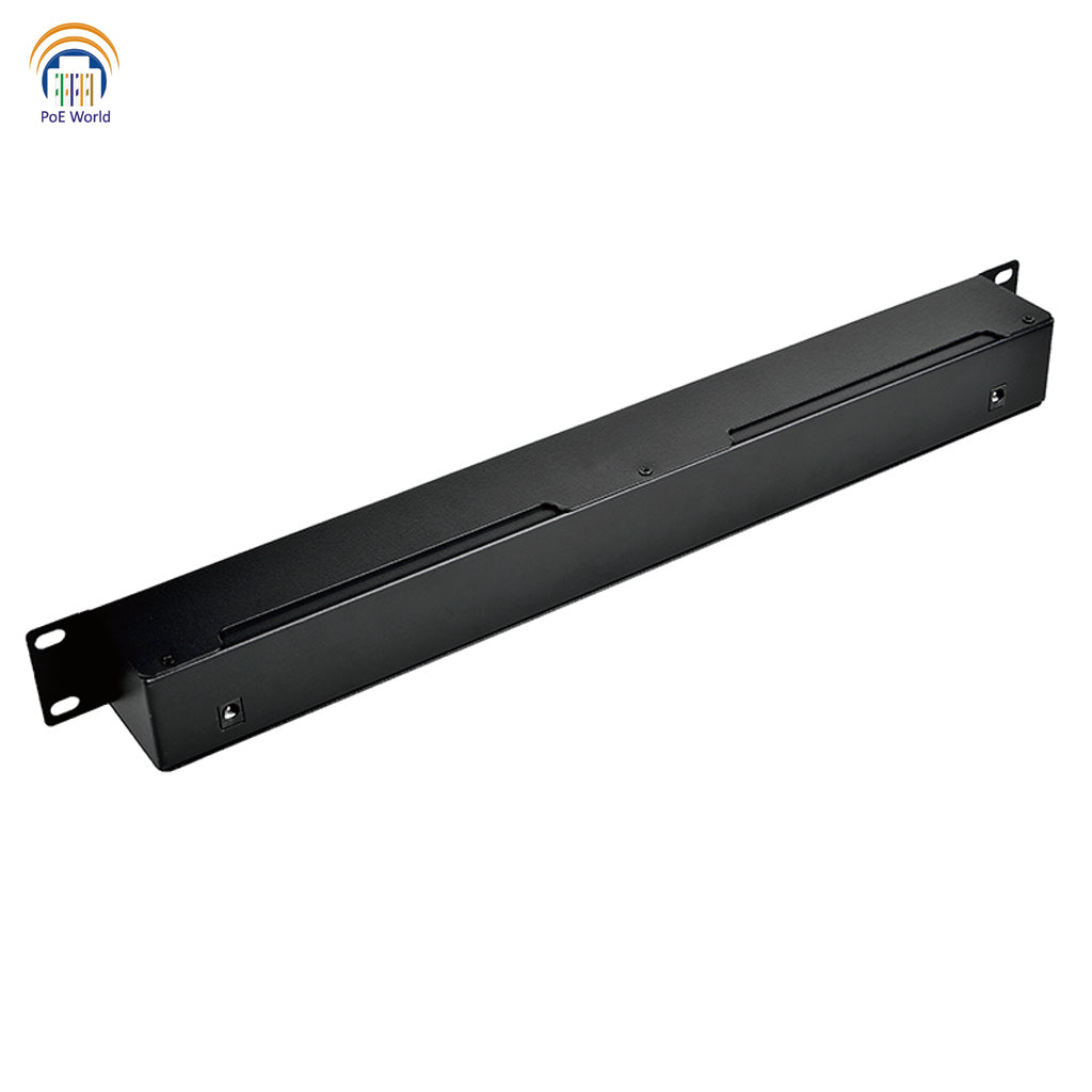 24-Port Gigabit Rack Mount PoE Injector with 240W Power Supplies, Support Mode B, IEEE802.3af/at, Dual Power Supply Inputs