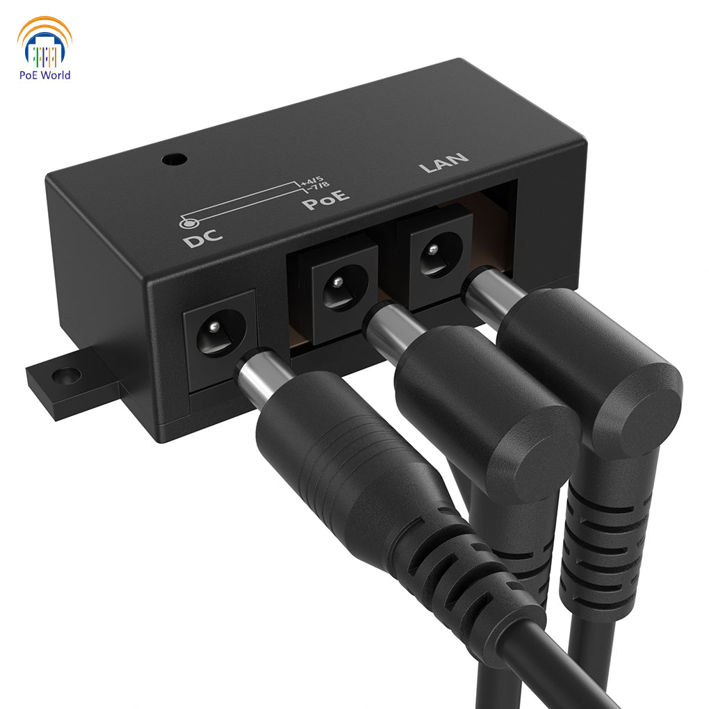 Failover Dual DC Power Input For Backup Power Uninterrupted Backup Power Redundant power supply for PoE injectors and switches CCTV Max Voltage 60 Volts Max current 8A