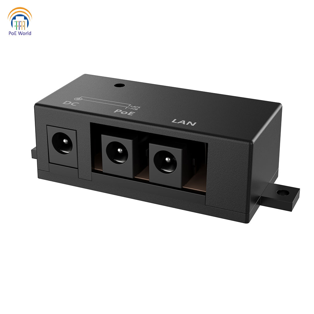 Failover Dual DC Power Input For Backup Power Uninterrupted Backup Power Redundant power supply for PoE injectors and switches CCTV Max Voltage 60 Volts Max current 8A