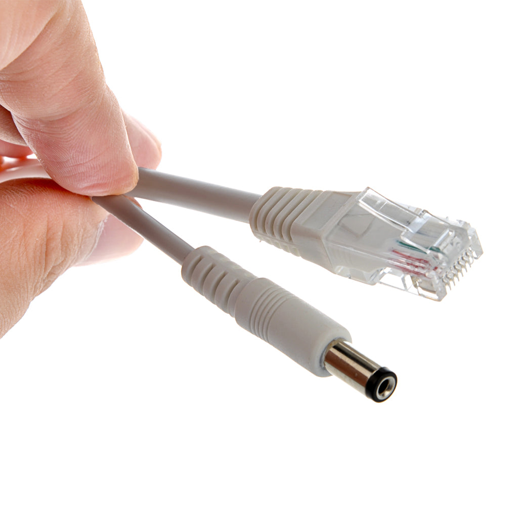 POE-IO POE Cable Passive Power Over Ethernet Adapter Cable POE Splitter Injector 10/100 Mbps 12-48v Input For IP Camera