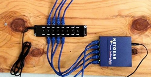 POE-8-48v60w 8 Port 10/100, Passive Mode B PoE Injector, Rack Mount POE Midspan Injector with 48 Volt 60 Watt Power Supply