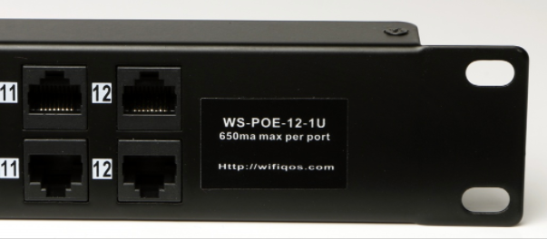 POE-12-48v60w 48 Volt Passive PoE Injector with 60 Watt Power Supply Kit Power Up to 12pcs Security Camera