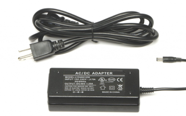POE-12-48v60w 48 Volt Passive PoE Injector with 60 Watt Power Supply Kit Power Up to 12pcs Security Camera
