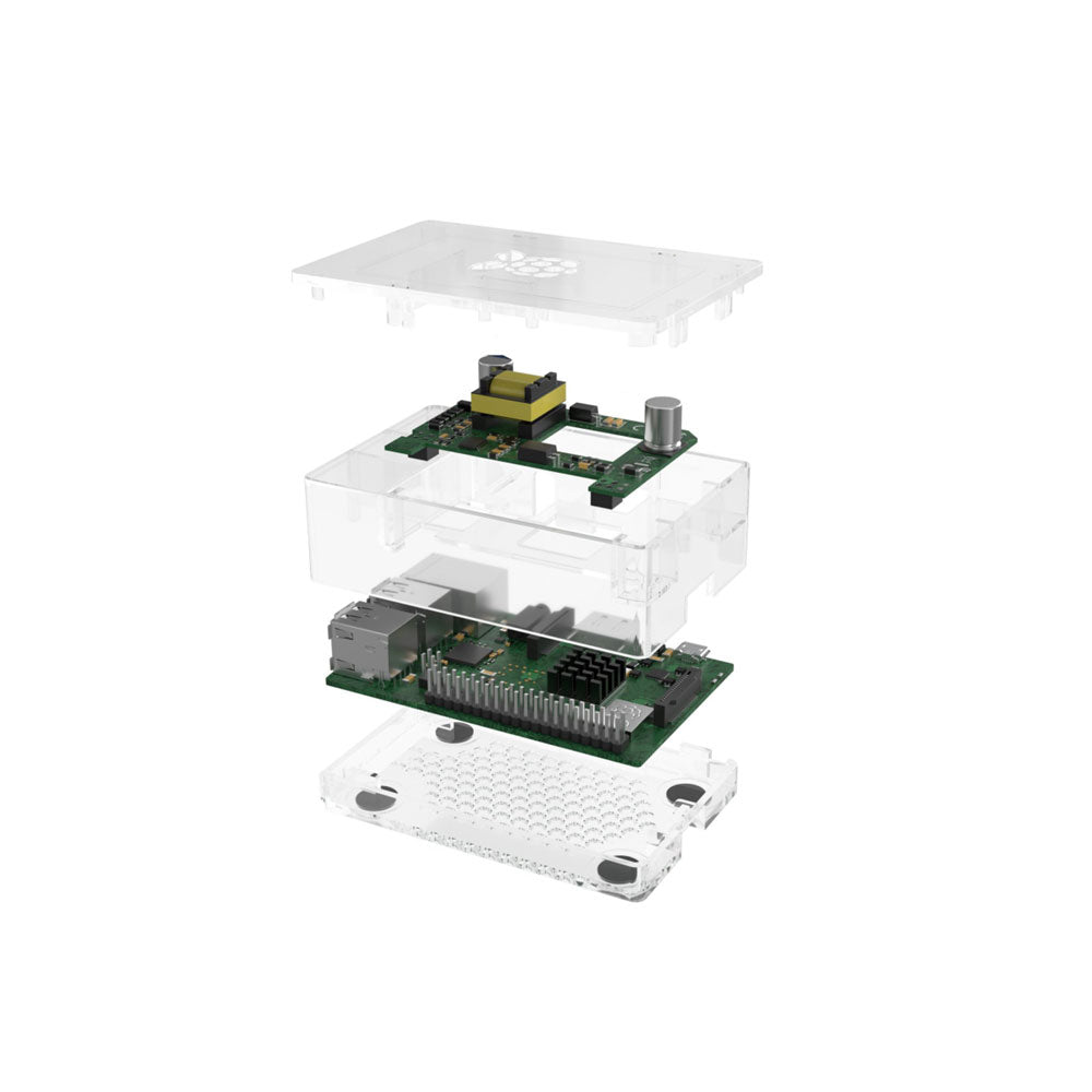 GAF-Pihat Active Power Over Ethernet (PoE) HAT for Raspberry Pi Pi3B+ Pi4, Gigabit Data Speed, 44-56V PoE Input 10 watt Output PoE Hat board