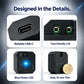 AC-USB-30W In-Wall USB-C PD Power Adapter, 30W Fast Charging, 100–240V AC to USB-C Embedded Power Supply