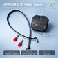 AC-USB-30W In-Wall USB-C PD Power Adapter, 30W Fast Charging, 100–240V AC to USB-C Embedded Power Supply