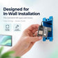 AT-USBC-V4 PoE to USB-C Power Adapter 25W IEEE 802.3af/at RJ45 to Type-C Charger Converter for Tablet Smart Home Panel