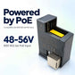 AT-USBC-V4 PoE to USB-C Power Adapter 25W IEEE 802.3af/at RJ45 to Type-C Charger Converter for Tablet Smart Home Panel
