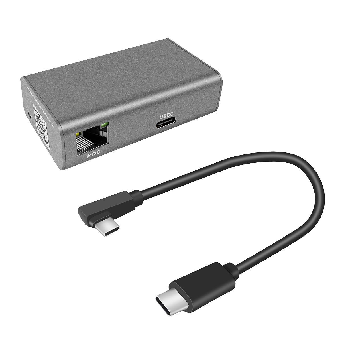 GBT-USBC-PD Upgraded 65W USBC Charger! 802.3bt PoE to USBC Power + Data Delivery PoE Adapter, 65W Max Output with Gigabit Ethernet Speed, Compatible with Laptops, iPad Pro and More