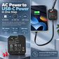 AC-USBC-10W In-Wall USB-C Power Adapter, 100–240V AC Input, 5V/2A 10W Output, Compact Concealed Power Supply for Wall-Mounted Tablets and Smart Home Panels