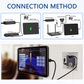 AT-USBC-JB POE+ USB-C Deliver Power& Data PoE Adapter Fit In Euro Box for Tablet Surface Go, IPAD Pro, Type-C Device