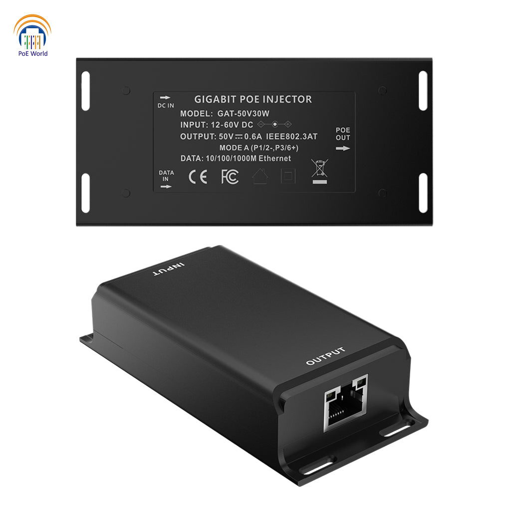 Poe Injector Single Port BT90W PoE Injector With 2.5G Super High Speed