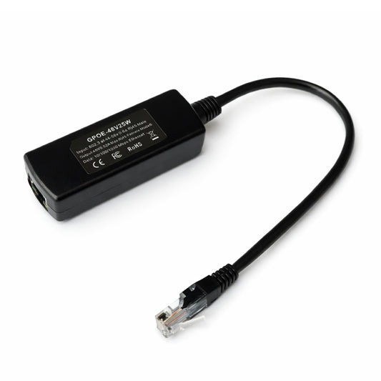 GPOE-48V25W POE Converter for 48V Passive PoE Devices Convert Active 802.3af/at PoE to Passive 48V (44–54V) Mode B PoE for Ubiquiti Wave products,  Teltonika RUTM55 router and More