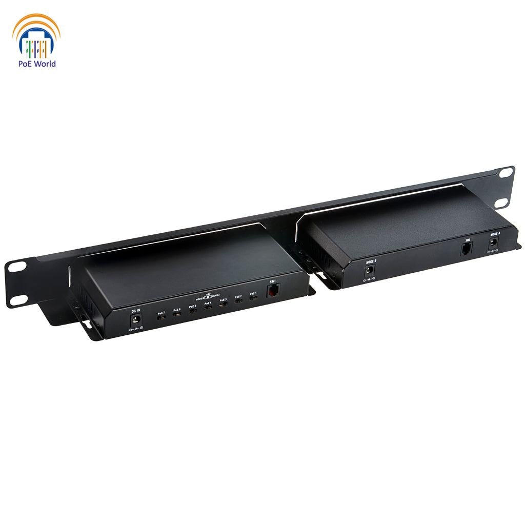 POES-Rack-Mount | 1U Rack Mount for POES-8-7 and GPOES-8-7 PoE Switche ...