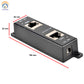 GPOE-1-AB-48v60w  Gigabit 1 Port PoE Injector with 48 Volt Power Supply, Passive POE+802.3at For PTZ Camera or Other High Powered Devices, Up to 60 Watt Max Output