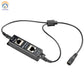 GPOE-1-AB-48v30w Gigabit PoE Injector or Splitter, Dual Mode A and B, Power on all 4 pairs, Included Power supply (48Volt 30Watt ), for up to 30 watts total