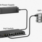 GAF-Pihat Active Power Over Ethernet (PoE) HAT for Raspberry Pi Pi3B+ Pi4, Gigabit Data Speed, 44-56V PoE Input 10 watt Output PoE Hat board