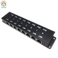 POE-8-ENC 8 Port 10/100mbps Data Speed, Mode B PoE Injector Support 12V-56V Power Input, Power Supply Not Inclueded