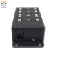 POE-8-ENC 8 Port 10/100mbps Data Speed, Mode B PoE Injector Support 12V-56V Power Input, Power Supply Not Inclueded