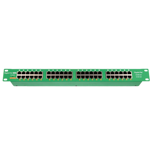 GAT-24 Active Gigabit PoE Injector IEEE802.3at 24 Port Power Over Ethernet Plus POE+ Injector - Power Supply NOT included
