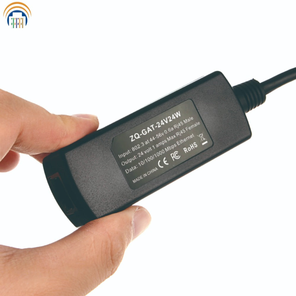 GAF-24v24w 24 volt 24 watt Gigabit PoE Converter For Ubiquiti PoE Device, From 802.3af/at to 24 Volt Devices