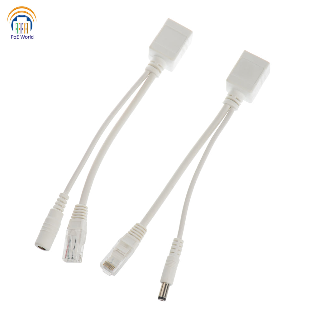 Power Over Ethernet Passive POE Injector Splitter Adapter Cable